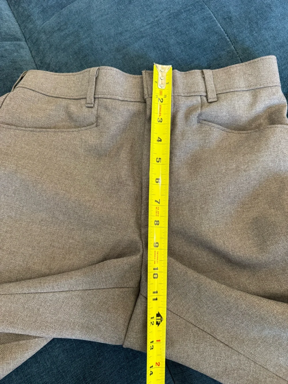 Vintage High Rise Grey Levi’s Action Slacks Straight Leg